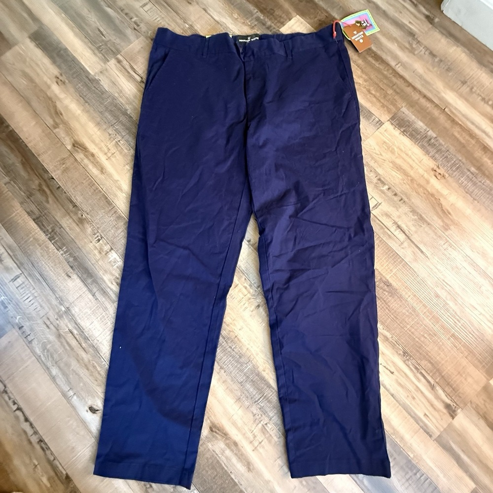 Houston White Trouser Target Collab Sz XL 40 X 30.5 Navy Blue